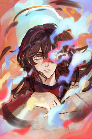 coloured sketch